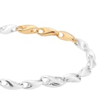 Georg Jensen 18ct Yellow Gold & Sterling Silver REFLECT Bracelet