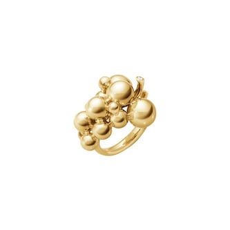 Georg Jensen 18ct Yellow Gold 0.02ct Diamond Moonlight Grapes Ring Georg Jensen 18ct Yellow Gold 0.02ct Diamond Moonlight Grapes Ring