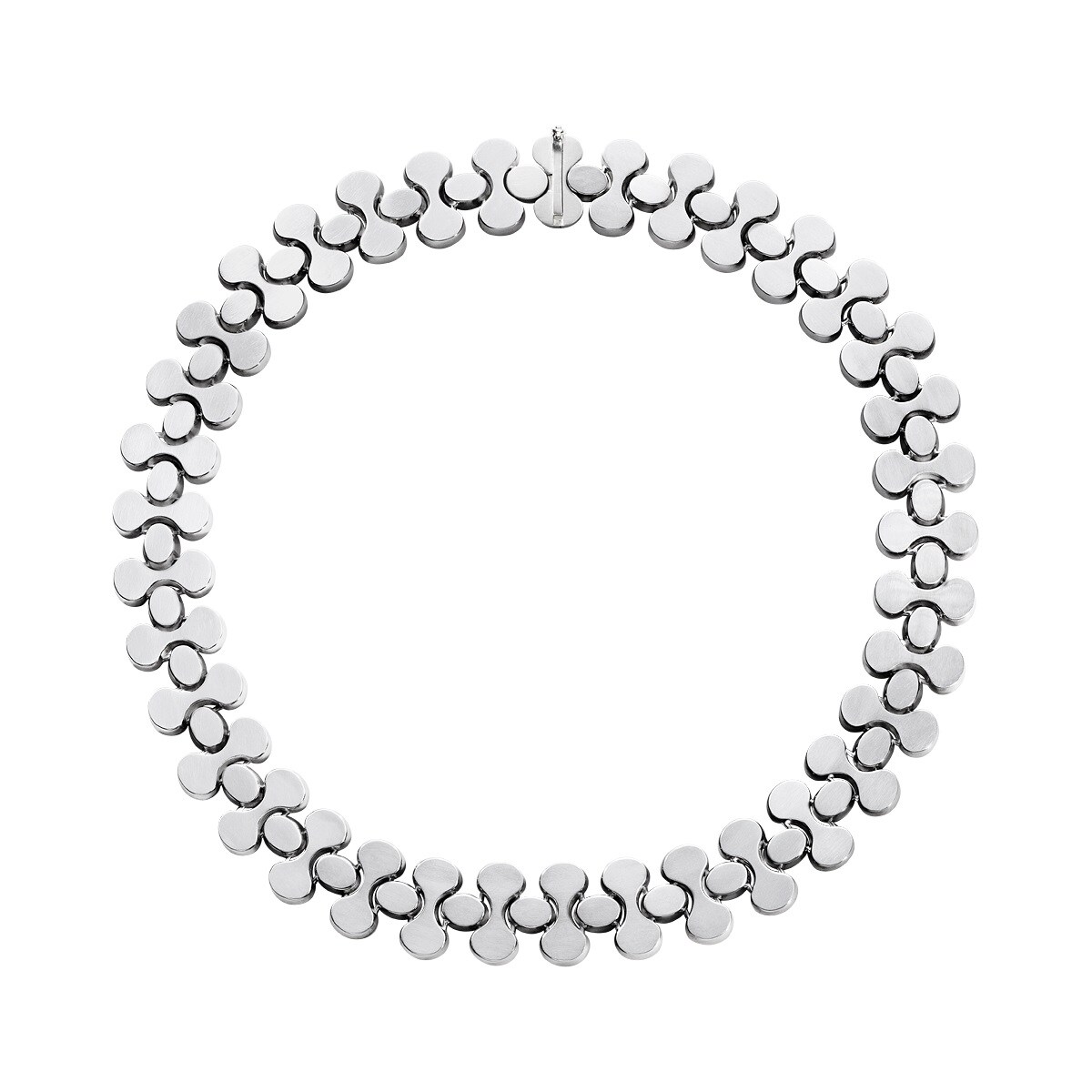Georg Jensen Silver ARCHIVE COLLECTION Collar Necklace - Size S/M