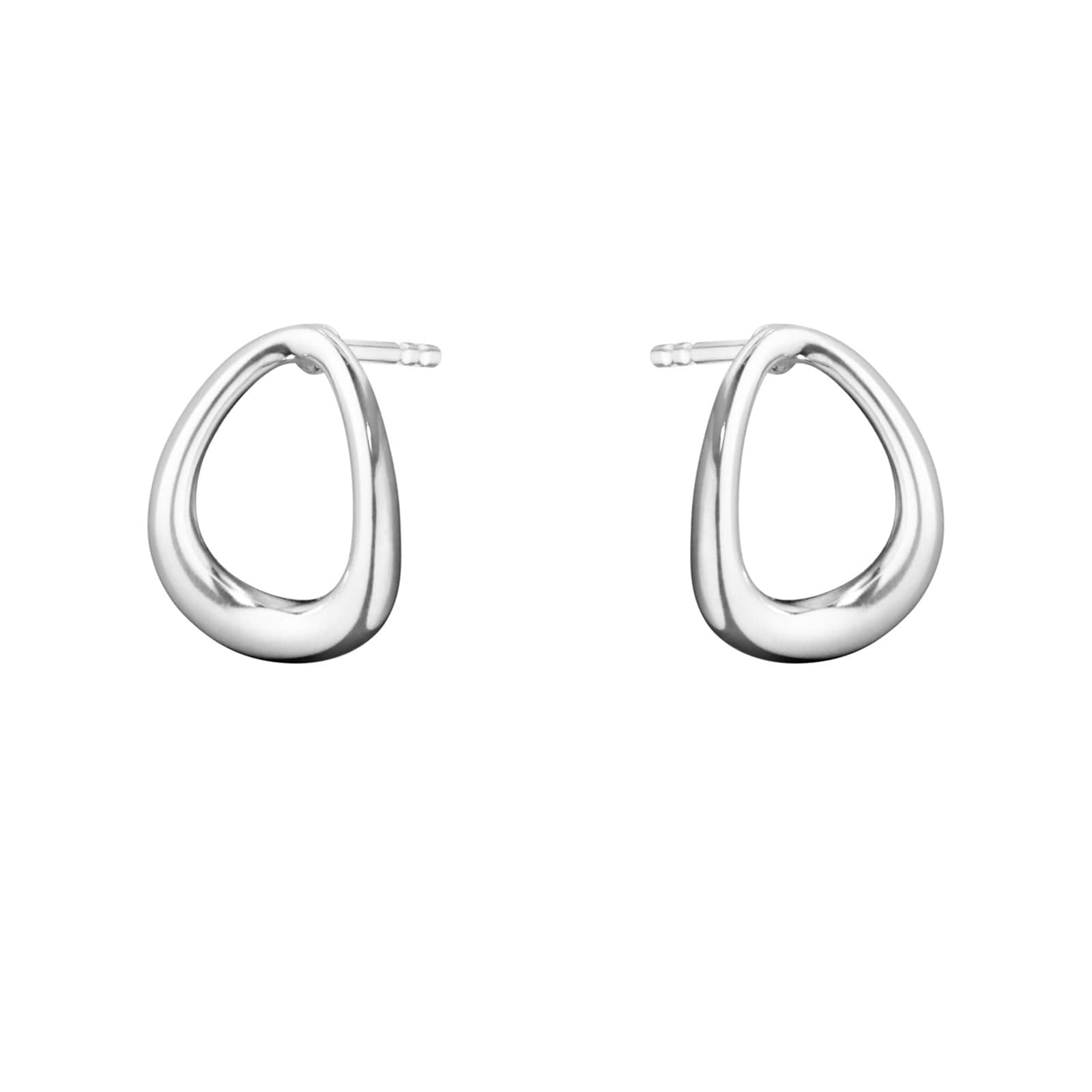 Georg Jensen Sterling Silver Offspring Stud Earrings