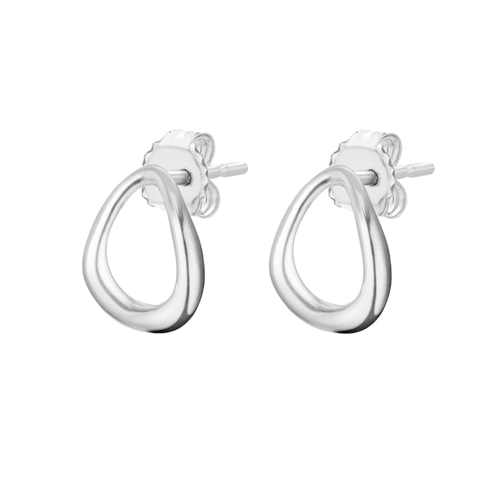 Georg Jensen Sterling Silver Offspring Stud Earrings 10012753 | Goldsmiths