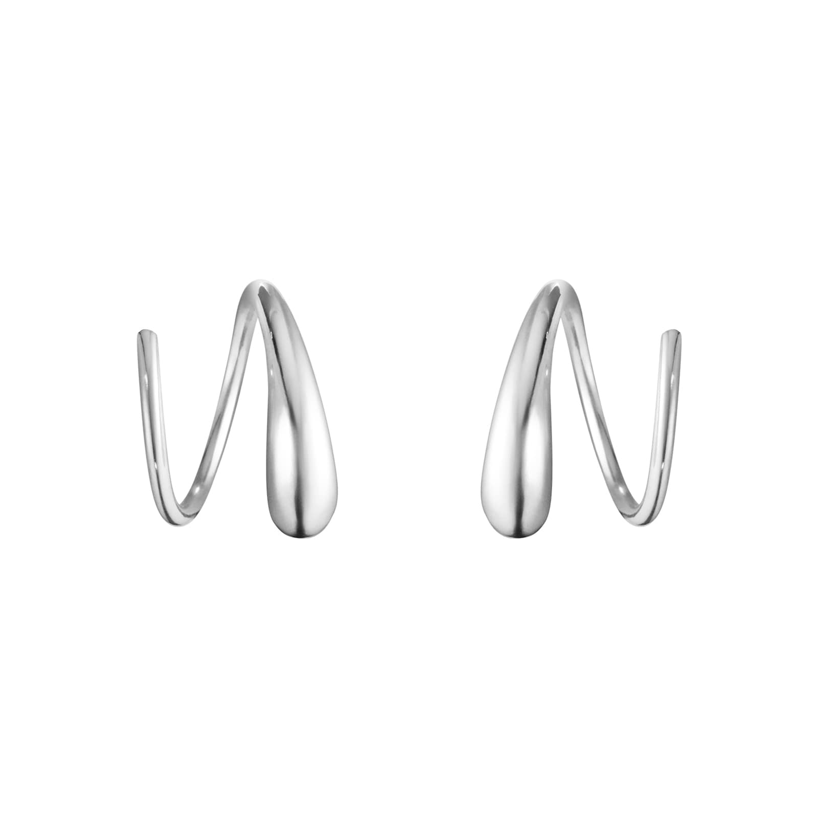 Georg Jensen Sterling Silver Mercy Hoop Earrings