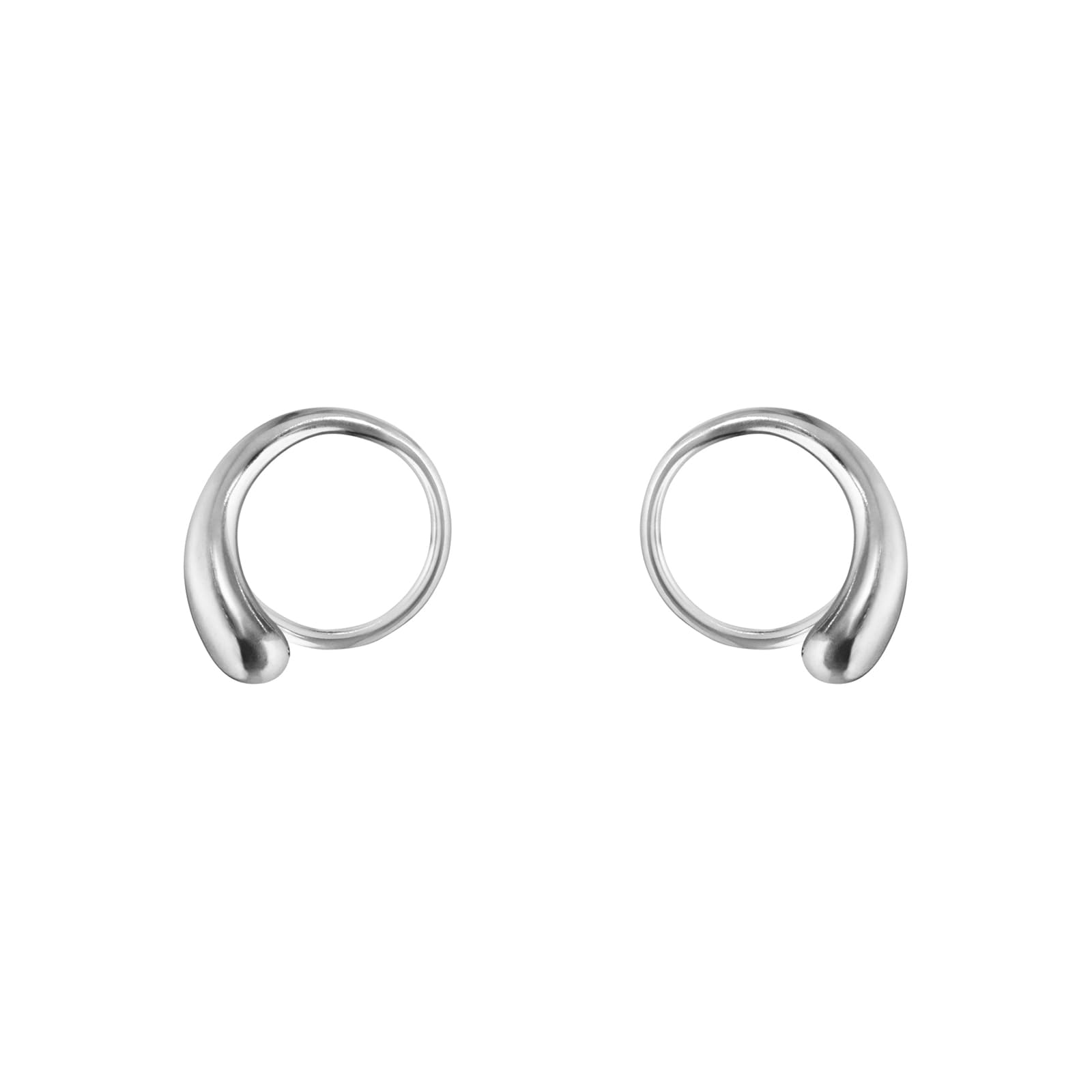 Georg Jensen Sterling Silver Mercy Hoop Earrings