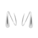 Georg Jensen Sterling Silver Mercy Hoop Earrings