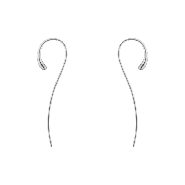 Georg Jensen Sterling Silver Mercy Drop Earrings