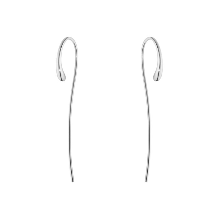 Georg Jensen Sterling Silver Mercy Drop Earrings