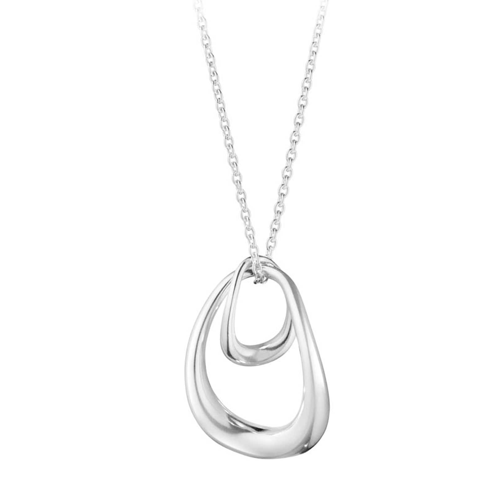 Georg Jensen Sterling Silver Offspring Pendant Large Georg Jensen Sterling Silver Offspring Pendant Large