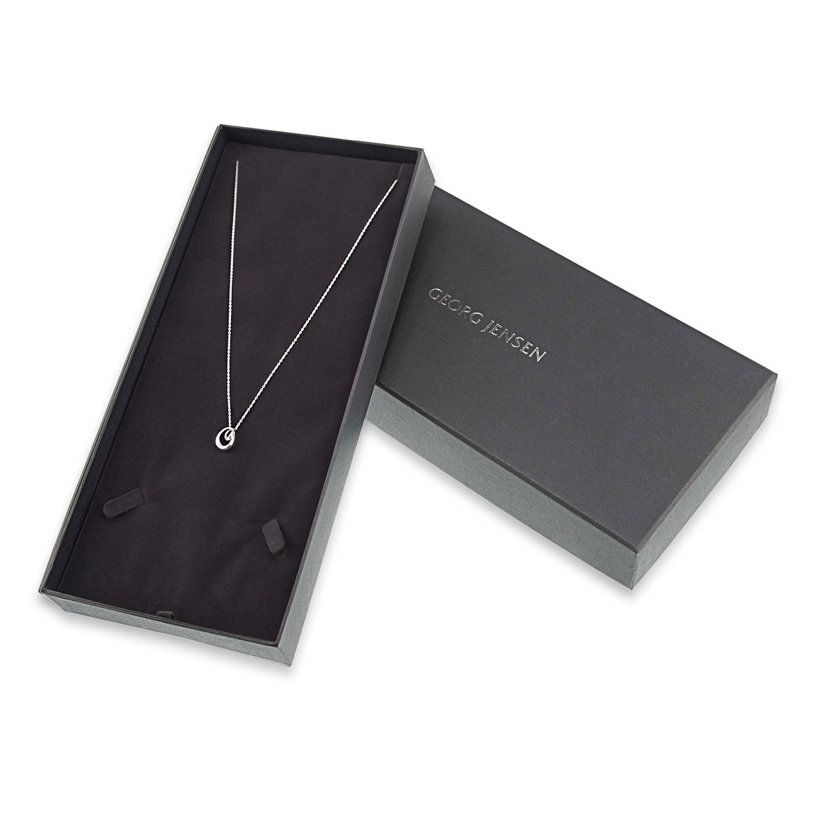 Georg Jensen Sterling Silver Offspring Pendant Large Georg Jensen Sterling Silver Offspring Pendant Large