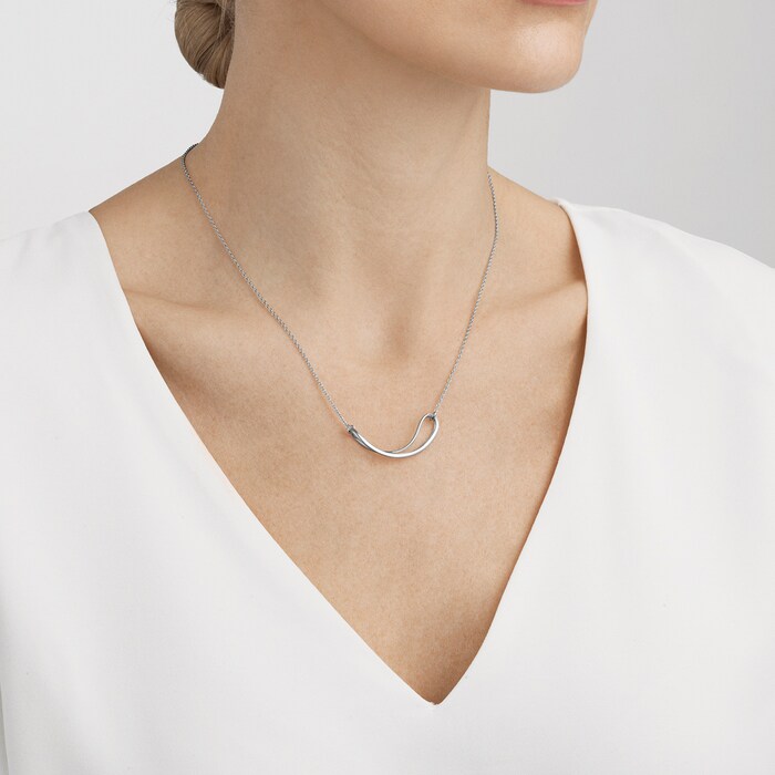 Georg Jensen Sterling Silver Infinity Pendant