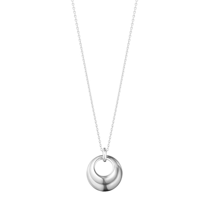 Georg Jensen Sterling Silver Curve Pendant