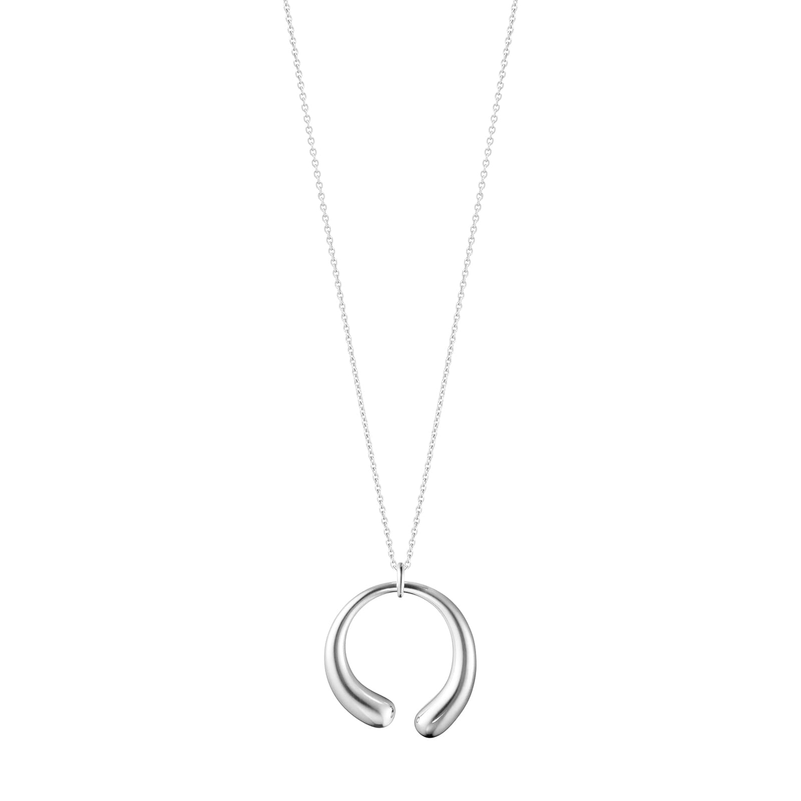 Georg Jensen Offspring Necklace and Pendant 18ct Rose Gold and Silver -  Gatwards Of Hitchin