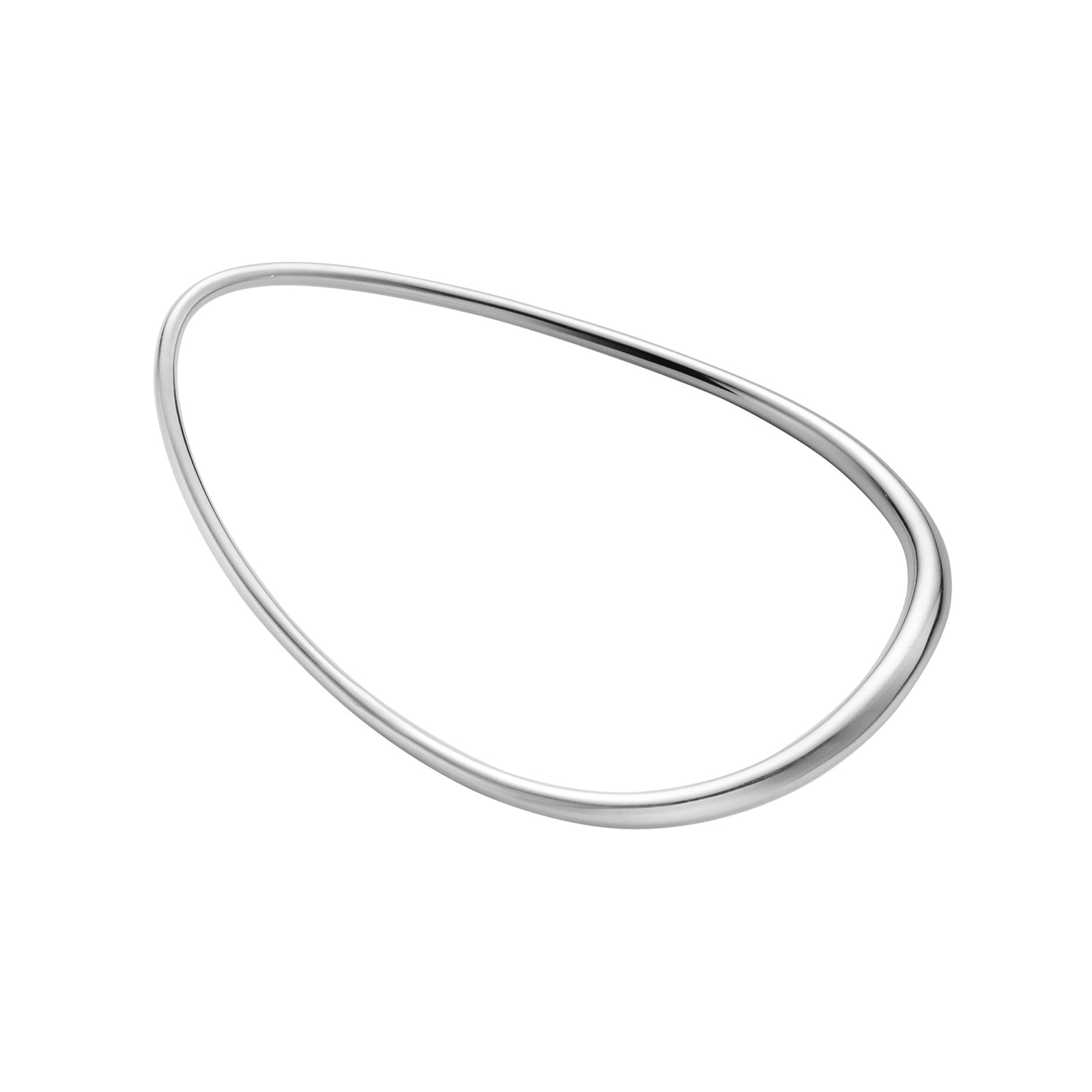 Georg Jensen Sterling Silver Offspring Bangle Medium