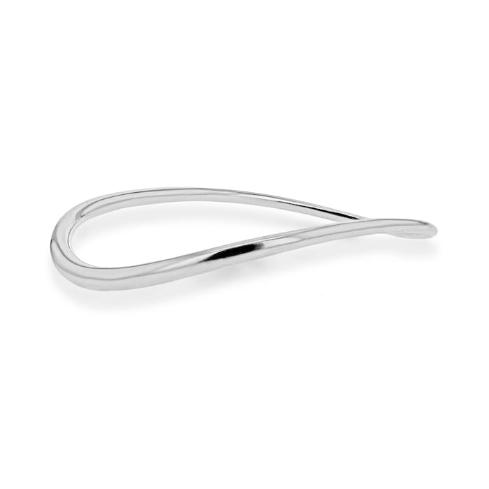 Georg Jensen Sterling Silver Offspring Bangle Medium