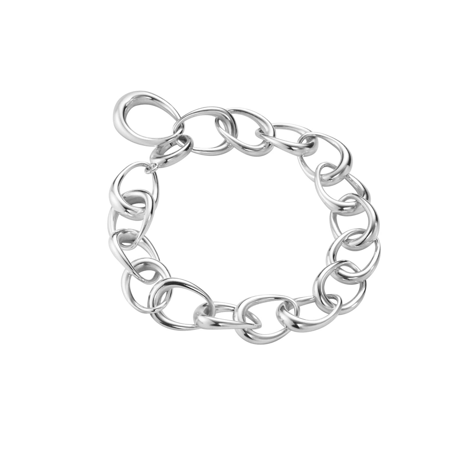 Georg Jensen Sterling Silver Offspring Link Bracelet M/L Georg Jensen Sterling Silver Offspring Link Bracelet M/L