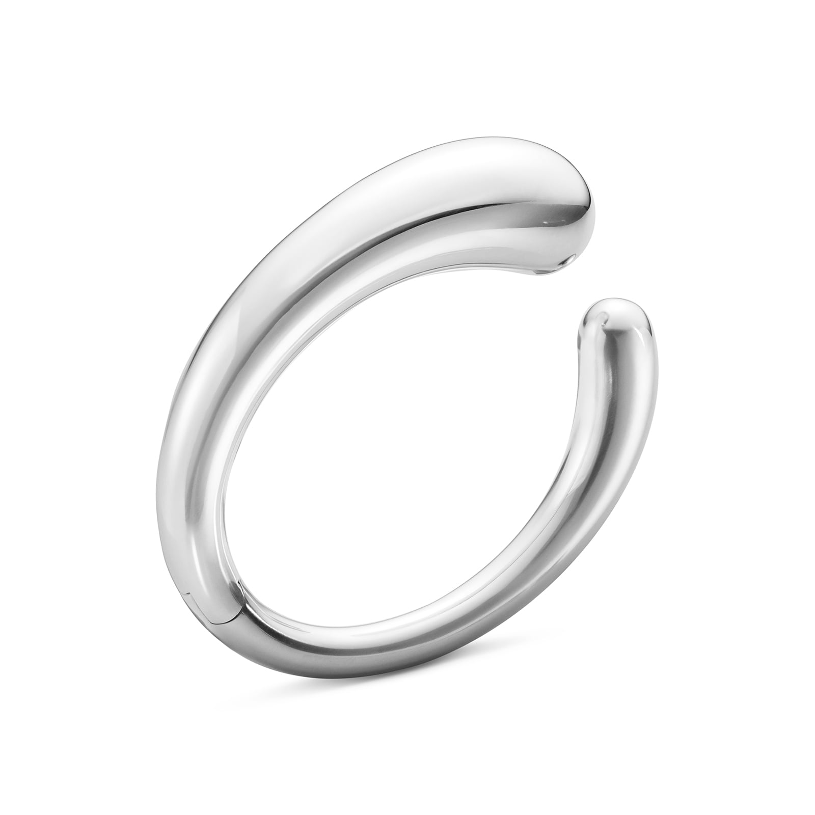Georg Jensen Sterling Silver Mercy Mega Bangle M/L