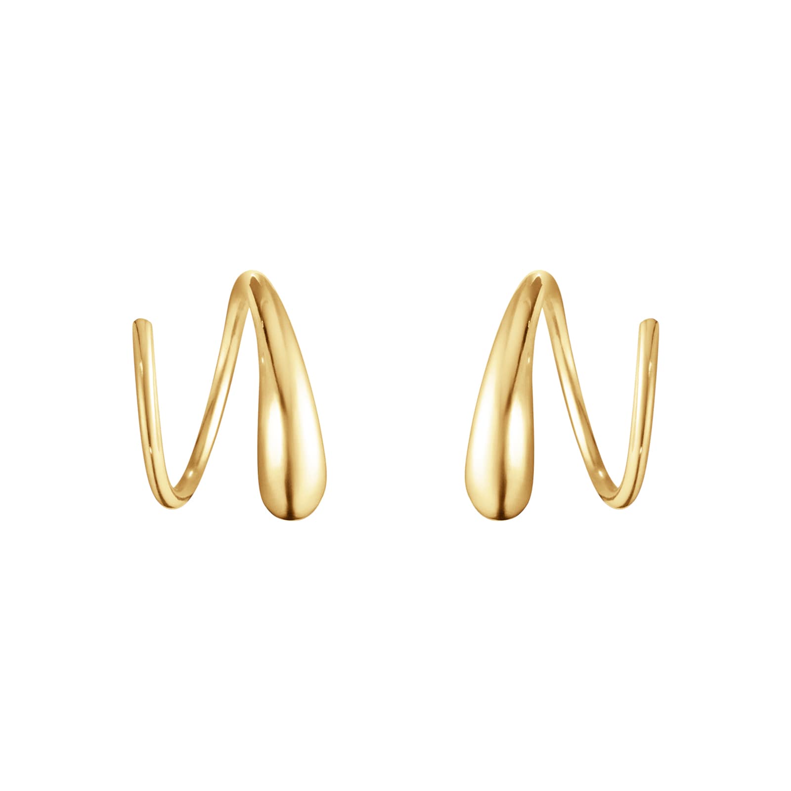 Georg Jensen 18 ct Yellow Gold Mercy Earrings Georg Jensen 18 ct Yellow Gold Mercy Earrings