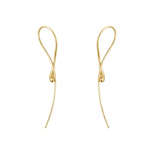 Georg Jensen 18ct Yellow Gold Mercy Drop Earrings
