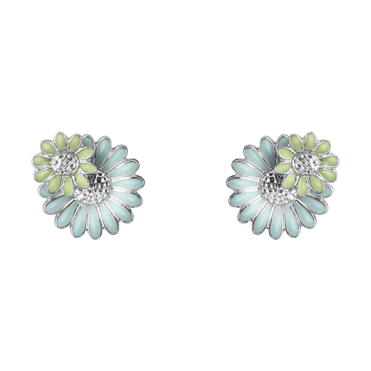 Enamel sale daisy earrings