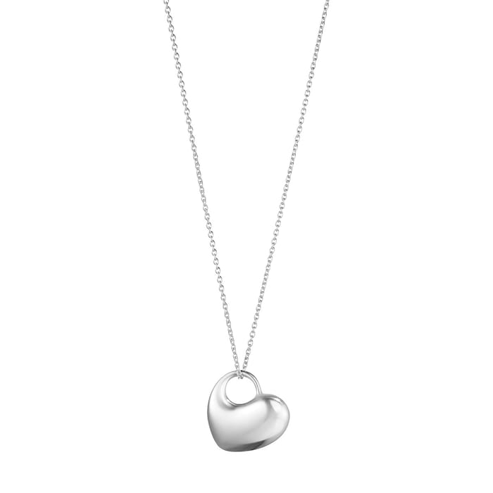 Georg Jensen Silver Hearts Of George Jensen Pendant