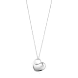 Georg Jensen Silver Hearts Of George Jensen Pendant