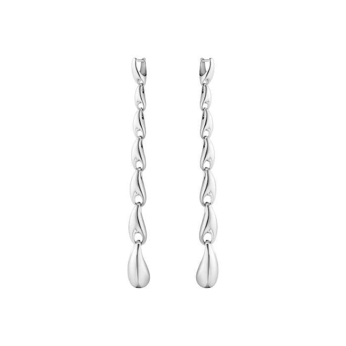 Georg Jensen Sterling Silver Reflect Earring Extra Long