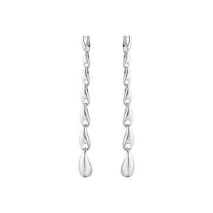 Georg Jensen Sterling Silver Reflect Earring Extra Long