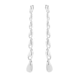 Georg Jensen Sterling Silver Reflect Earring Extra Long