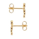 Georg Jensen 18ct Yellow Gold 0.18ct Diamond Stud Earrings