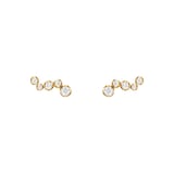 Georg Jensen 18ct Yellow Gold 0.18ct Diamond Stud Earrings