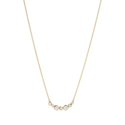37490644 - 18ct Yellow Gold Signature 0.22ct Diamond Pendant