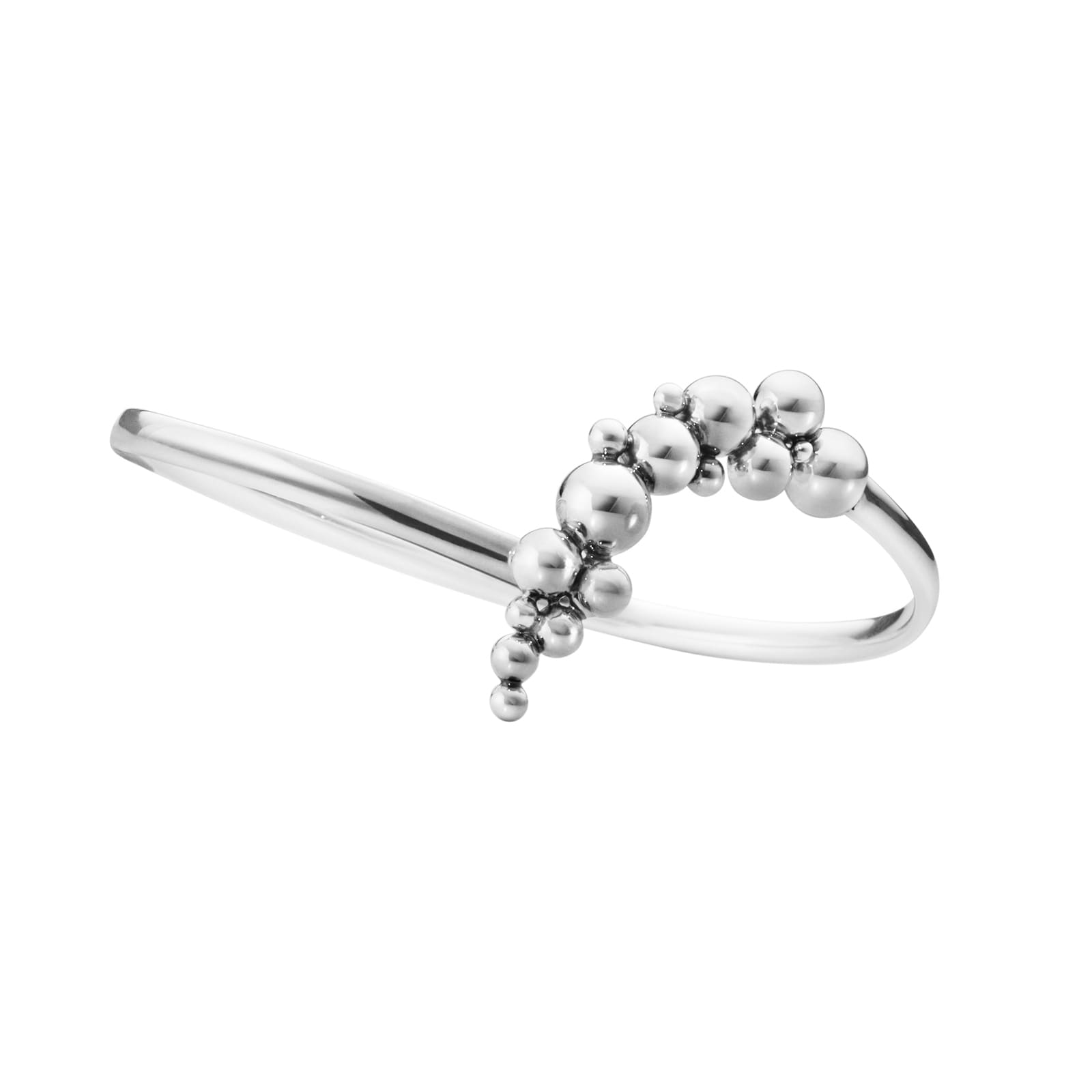 Georg Jensen Sterling Silver Moonlight Grapes Bangle