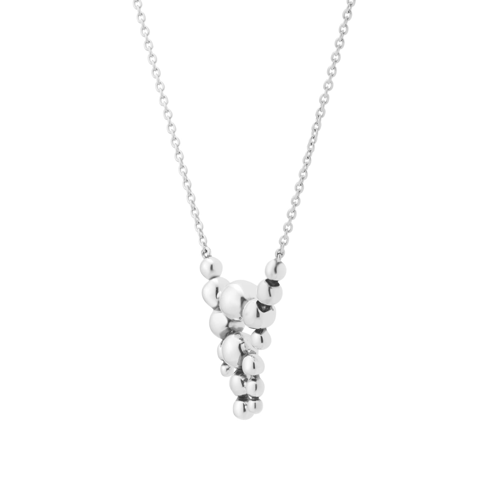 Georg Jensen Sterling Silver Moonlight Grapes Chandelier Pendant Georg Jensen Sterling Silver Moonlight Grapes Chandelier Pendant