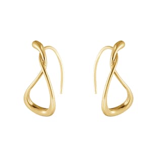 Georg Jensen 18ct Yellow Gold Mercy Drop Earrings