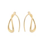 Georg Jensen 18ct Yellow Gold Mercy Drop Earrings
