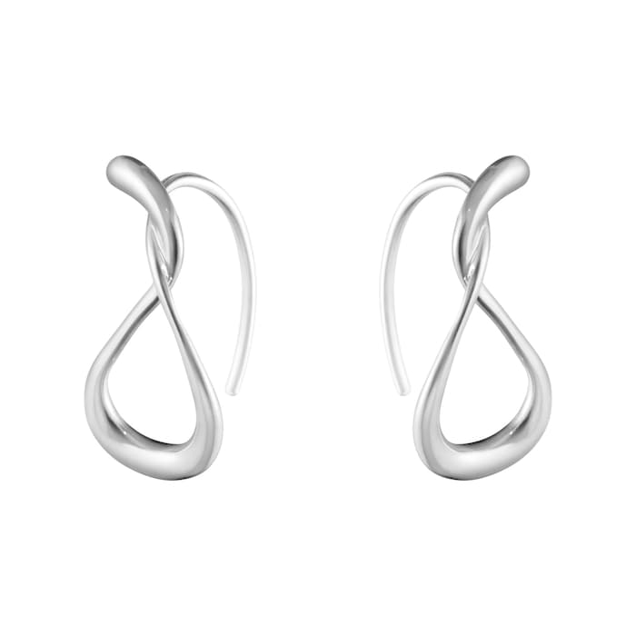 Georg Jensen Sterling Silver Mercy Drop Earrings