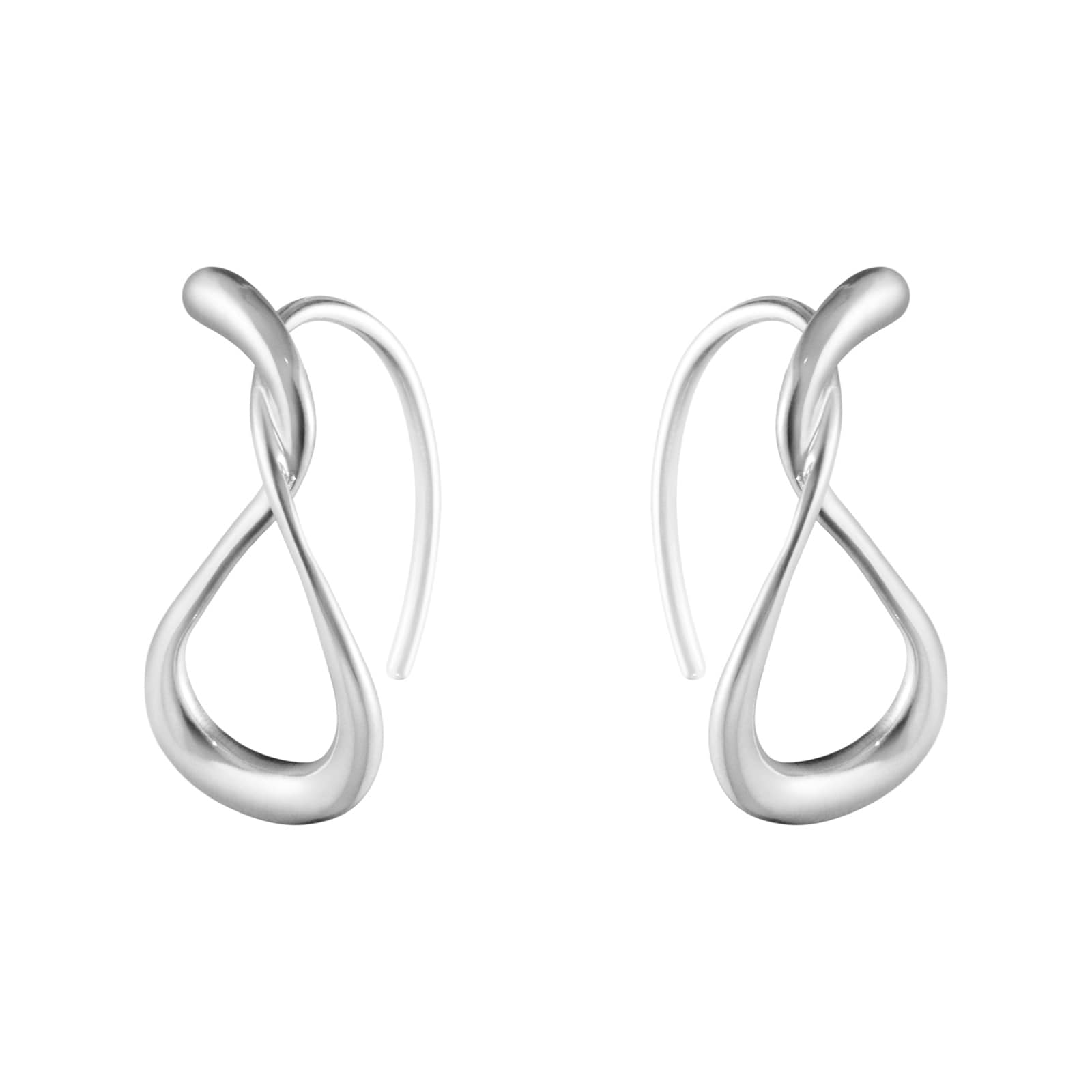 Georg Jensen Sterling Silver Mercy Drop Earrings