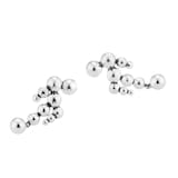 Georg Jensen Sterling Silver Moonlight Grapes Chandelier Earrings