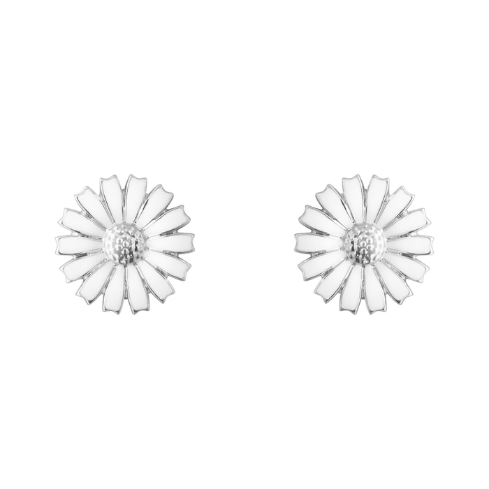 Georg Jensen Sterling Silver Daisy Stud Earrings