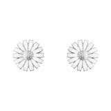 Georg Jensen Sterling Silver Daisy Stud Earrings