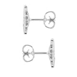 Georg Jensen Sterling Silver Daisy Stud Earrings