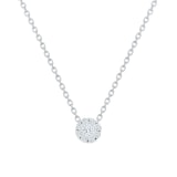 Bijoux Birks Snowflake 0.15ct Diamond Cluster Pendant