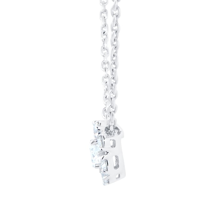 Birks Snowflake 0.24ct Diamond Cluster Pendant