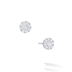 37510032 - Snowflake 0.26cttw Diamond Cluster Stud Earrings