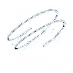 37510046 - Rosee Du Matin Double Row Flex 1.17cttw Diamond Bracelet