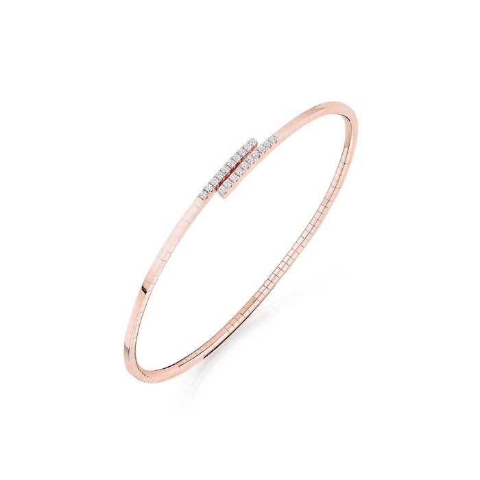 Bijoux Birks Rosee Du Matin Diamond Flex Wrap Bracelet