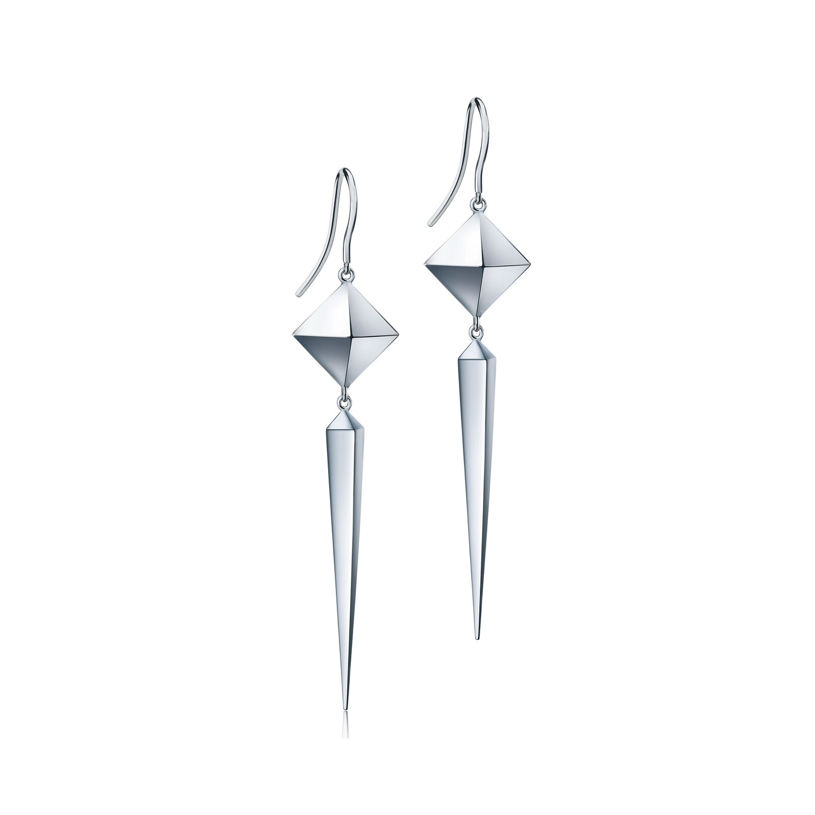 Birks Silver Drop Earrings