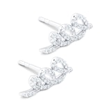 Birks Plaisirs de 0.26cttw Diamond Swirl Earrings