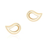 Birks Petale Yellow Gold Stud Earrings