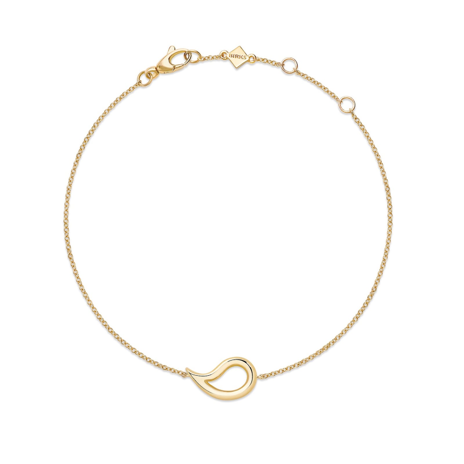 Birks Petale Yellow Gold Bracelet 450012335599 | Mappin and Webb