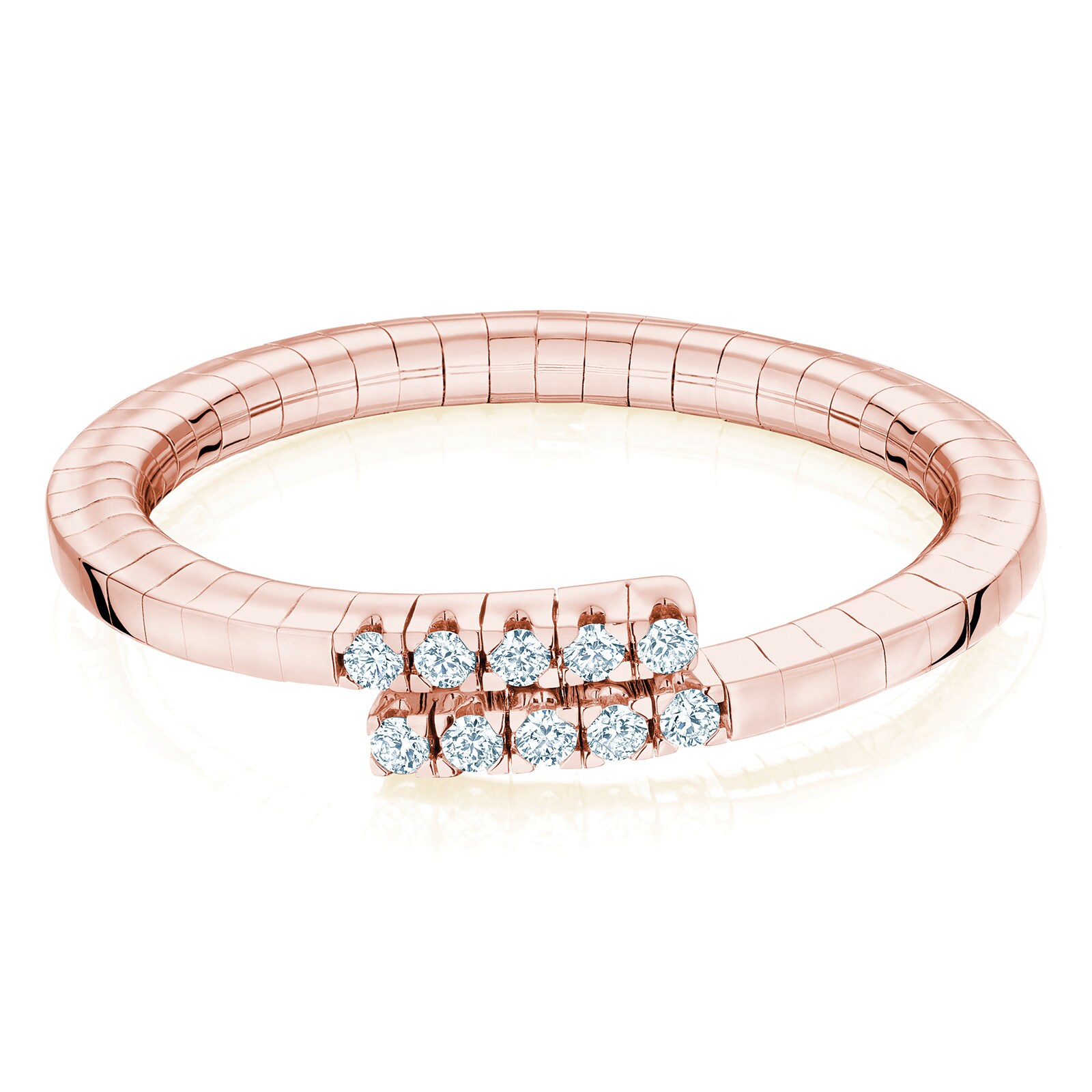 Birks Rosee Du Matin Diamond Flex Wrap Ring